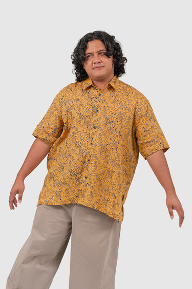 MY Linen Mendung in Dual Yellow