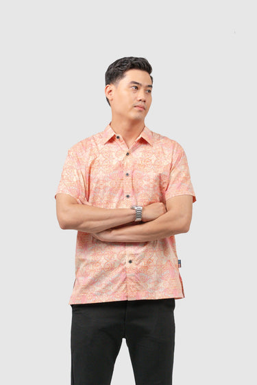 Nusantara Modern Fit Tangerine Grace in Geranium