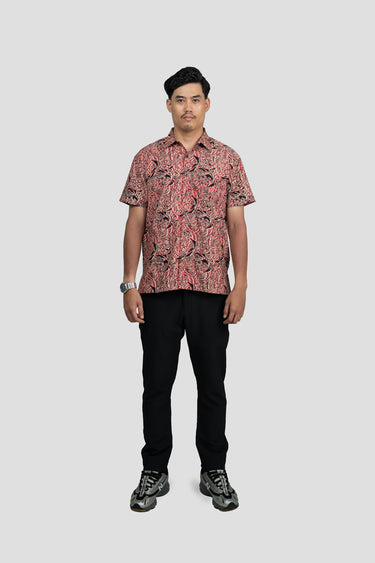 MY Modern Fit Flower Blossom in Raspberry Black