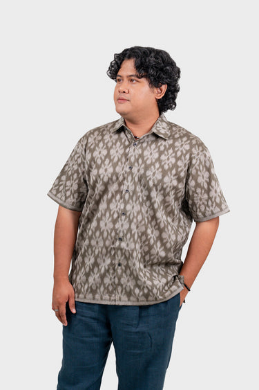 IKKAT Modern Fit in Diamond Botanica