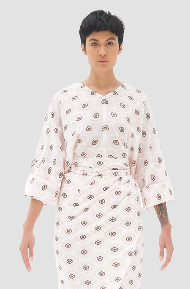 Kapten Batik x Saarat Kaftan Set - Melati