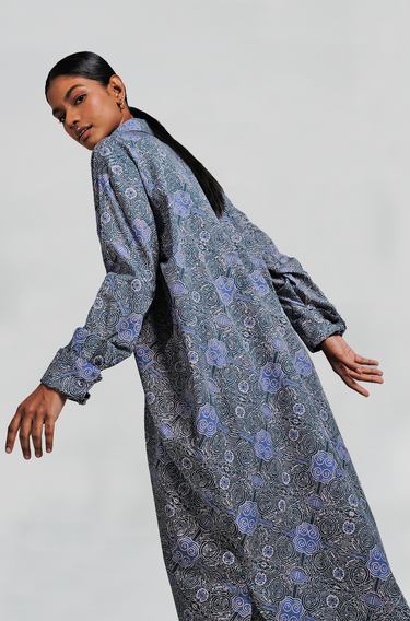 KB X Saarat Muna Long Dress in Ceper