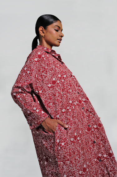 KB X Saarat Muna Long Dress in Batu Seremban