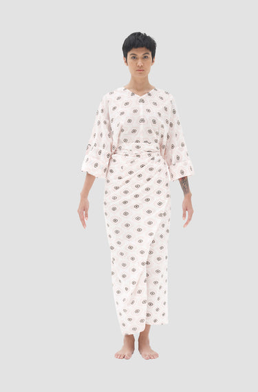 Kapten Batik x Saarat Kaftan Set - Melati