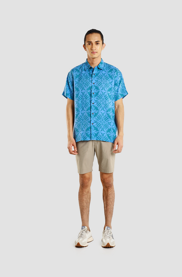 My Linen Diamond Radiant in Cabana Deep Lagoon