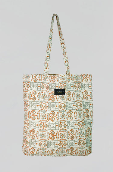 Artisanal Canvas Tote Bag in Royal