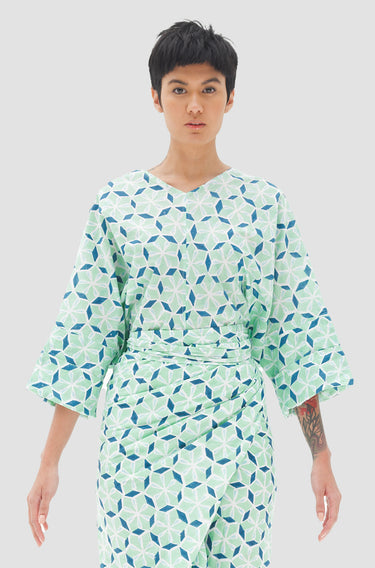 Kapten Batik x Saarat Kaftan Set - Mahas