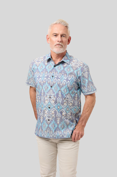 IKKAT Modern Fit in Alaskan Blue