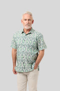 IKKAT Modern Fit in Frosty Green