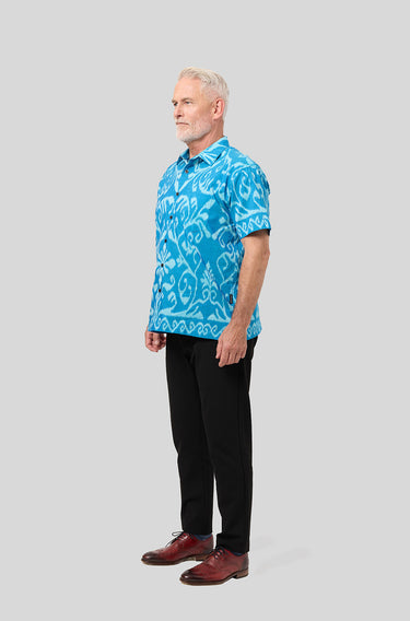 IKKAT Modern Fit in Hawaiian Ocean