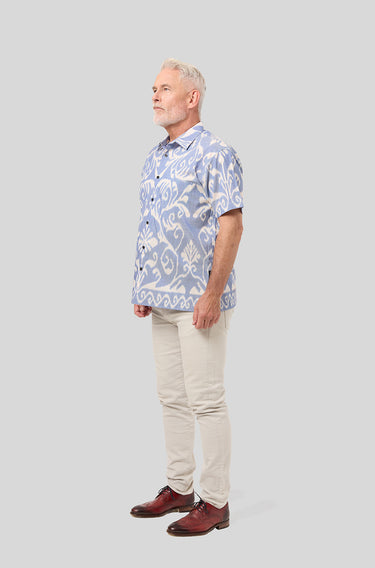 IKKAT Modern Fit in Lavender Leaves