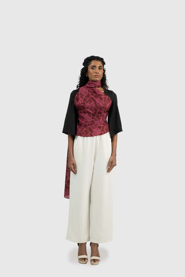 Kapten Batik Shawl Chillis Cracked Petals