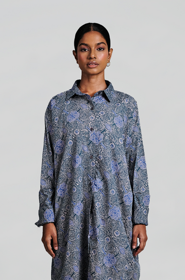 KB X Saarat Muna Long Dress in Ceper