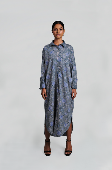 KB X Saarat Muna Long Dress in Ceper