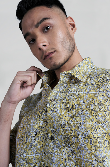 Maharaja Linen Guli in Buttercup