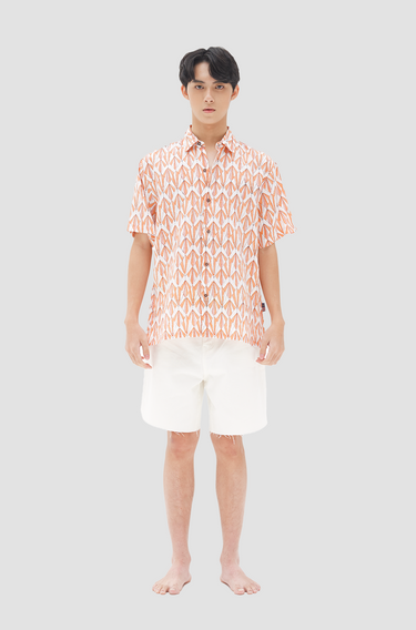 Maharaja Linen Aara -Orange