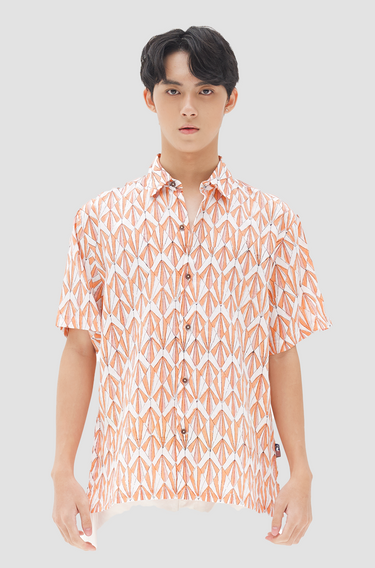 Maharaja Linen Aara -Orange