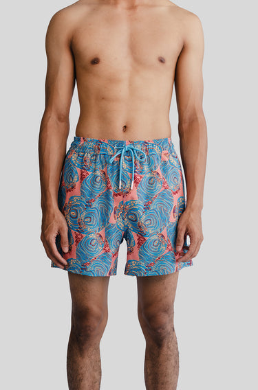 REPREVE ® Pulao Swim Short in Emperor Angelfish