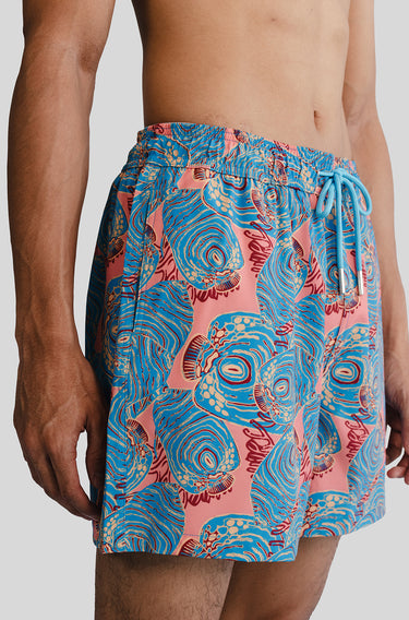REPREVE ® Pulao Swim Short in Emperor Angelfish
