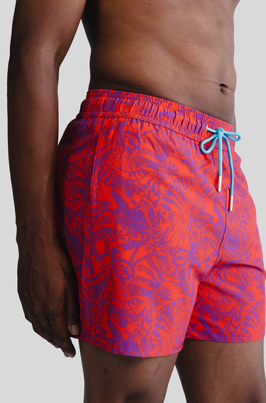 REPREVE ® Pulao Swim Short in Panter Chameleon