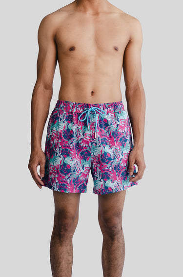 REPREVE ® Pulao Swim Short in Dusky Leaf Monkey