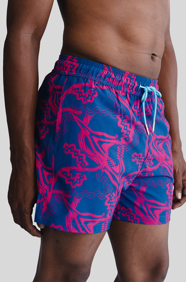 REPREVE ® Pulao Swim Short in Thunder