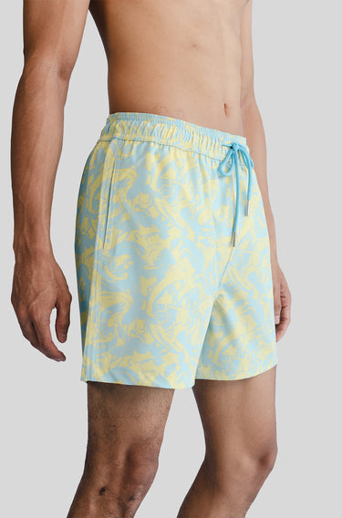 REPREVE ® Pulao Swim Short in Surf Afficionados