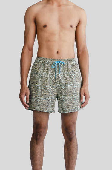 REPREVE ® Pulao Swim Short in Wau Mirage