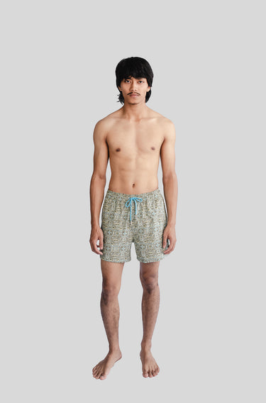 REPREVE ® Pulao Swim Short in Wau Mirage