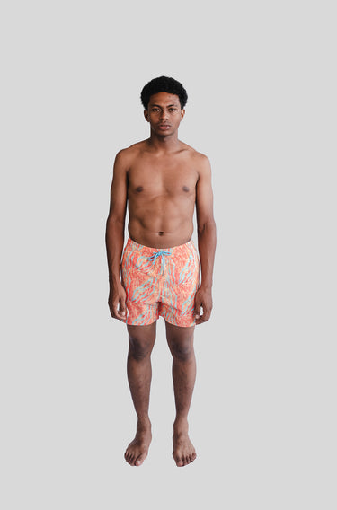 REPREVE ® Pulao Swim Short Dusky Leaf Monkey in Yellow Dusky