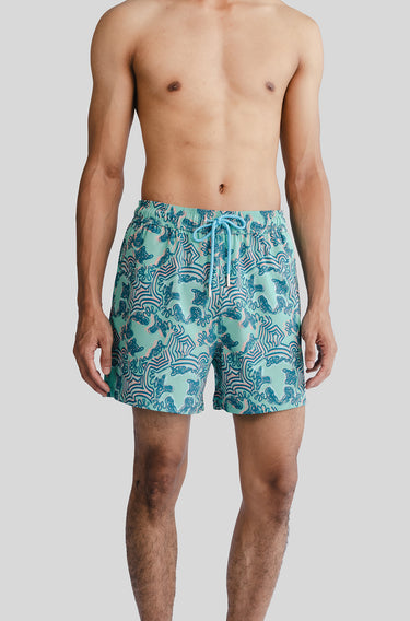 REPREVE ® Pulao Swim Short in Froggy