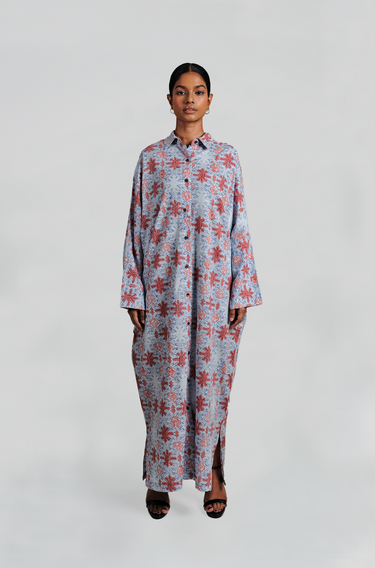 KB X Saarat Mahira Long Dress in Gasing