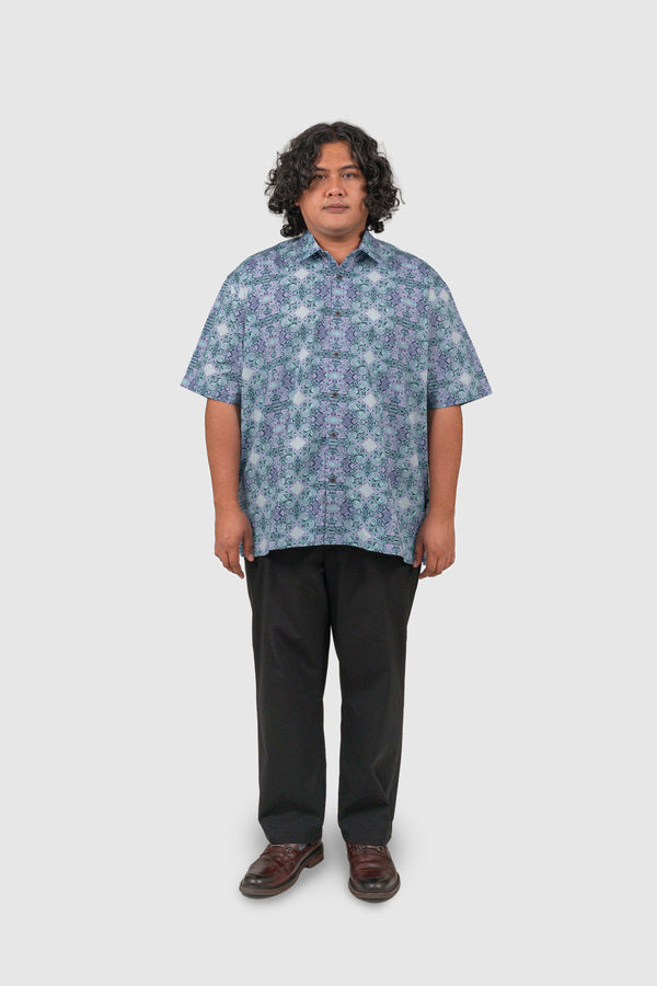 Nusantara Modern Fit Saxosoul in Blue Glow