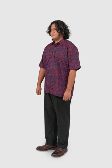 Nusantara Modern Fit Melody Heritage in Rio Red