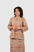 Kurung Kedah Set Forest Melody in Campanula