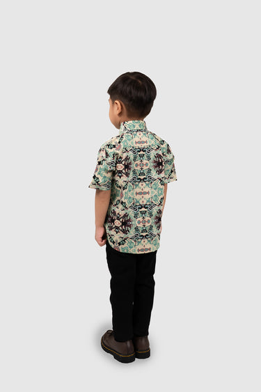 Nusantara Junior Synth in Motion in Asparagus Green