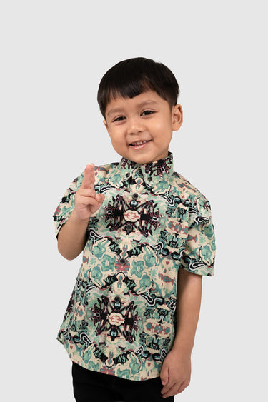 Nusantara Junior Synth in Motion in Asparagus Green