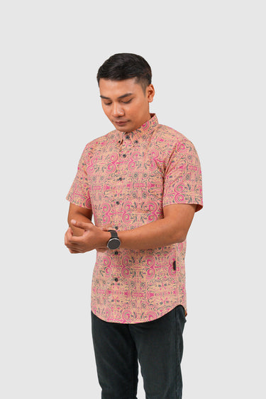 My Slim Fit Gamelan in Pink Peacock