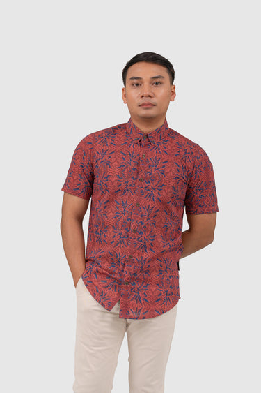 Maharaja Slim Fit Voice of Rocks in Red