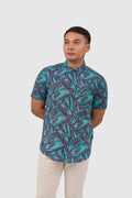Maharaja Slim Fit Kendang in Aquarelle