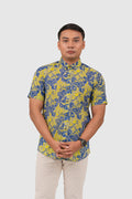 Maharaja Slim Fit Ilham Muse in Lime Blue