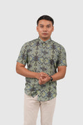 Maharaja Slim Fit Bayang Serunai in Lemon Grey