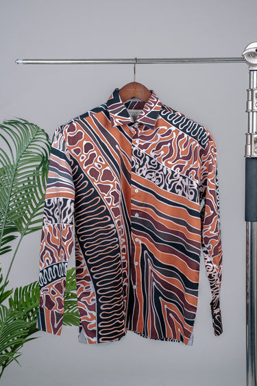 [ONLINE EXCLUSIVE] KB x Burlington Heritage Long Sleeve in Rustic Orange
