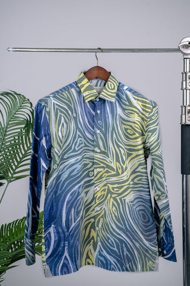 [ONLINE EXCLUSIVE] KB x Burlington Heritage Long Sleeve in Green Spiral