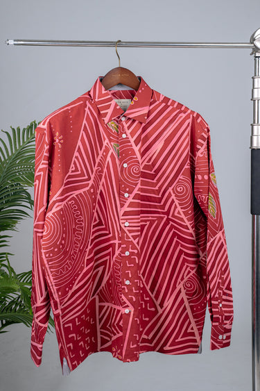 [ONLINE EXCLUSIVE] KB x Burlington Heritage Long Sleeve in Ruby