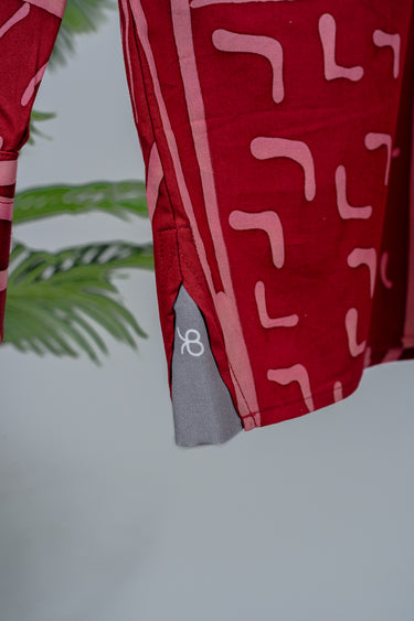 [ONLINE EXCLUSIVE] KB x Burlington Heritage Long Sleeve in Ruby
