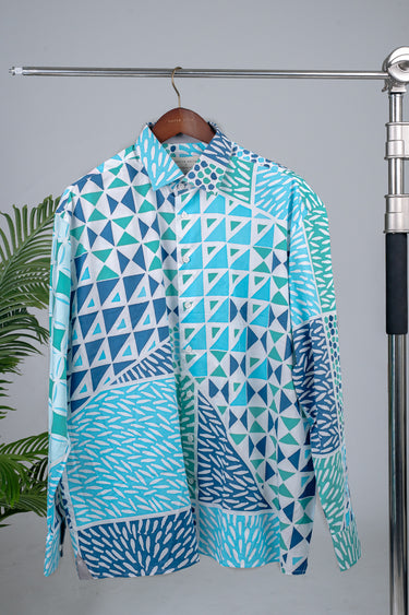 [ONLINE EXCLUSIVE] KB x Burlington Heritage Long Sleeve in Aqua Blue