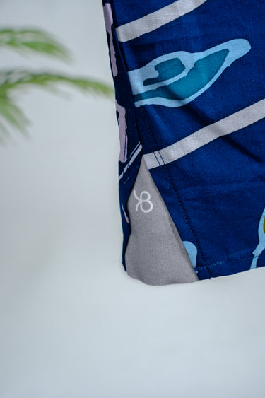 [ONLINE EXCLUSIVE] KB x Burlington Heritage Long Sleeve in Sapphire Blue