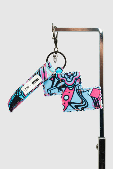 Kapten Batik x Tetris Tetrimino Keychain