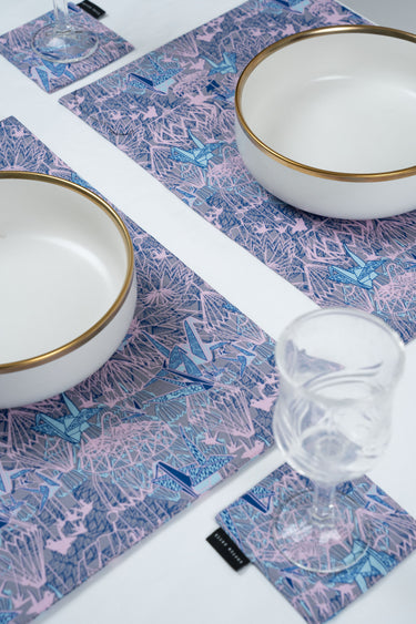 [ONLINE EXCLUSIVE] Set of 2 Artisanal Batik Placemat and coaster